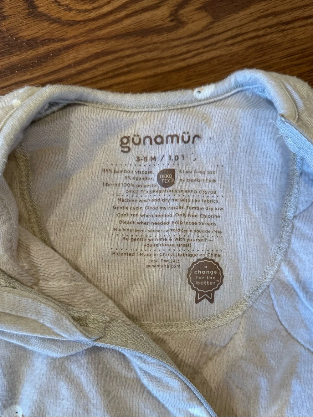 Gunamuna Long Sleeve Goose Sleep Sack